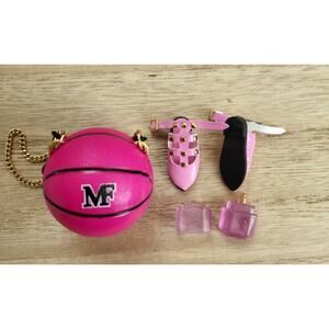 Zuru Mini Brands Pink Basketball Mini Fashion Bag Pink Shoes & Perfume Bottle